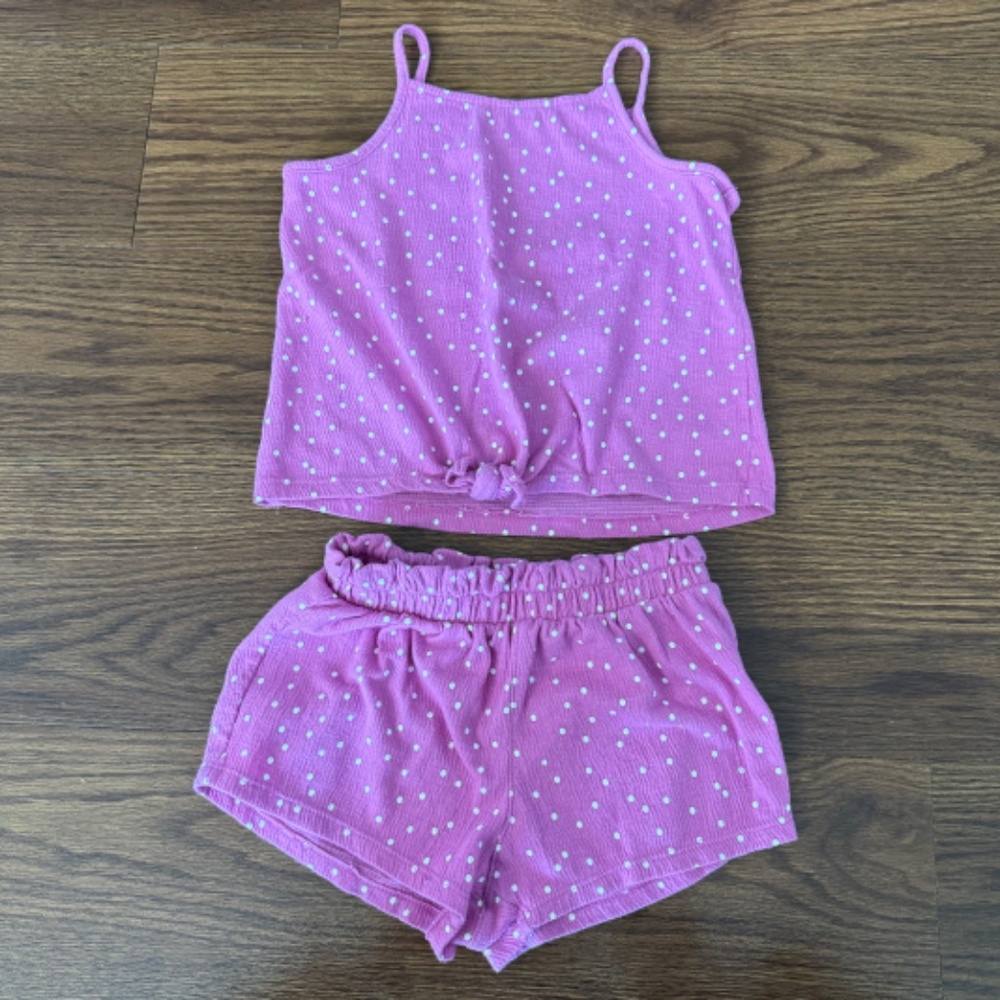 Jumping Beans Toddler Girl 2-Piece Camisole and Shorts Matching Set